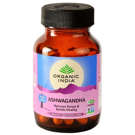 Organic India ASHWAGANDHA 60 capsules online in India | HealthKart.com