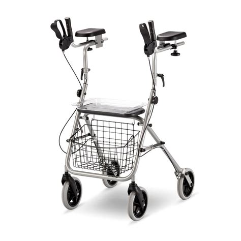 Health Management And Leadership Portal 4 Caster Rollator With Seat