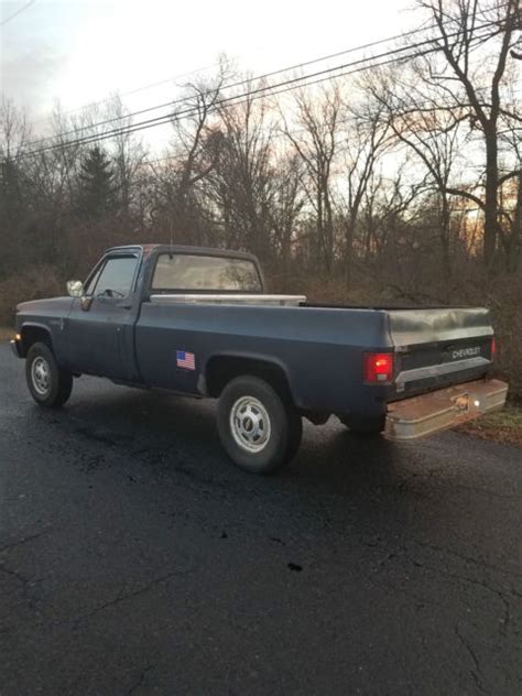 1986 Chevy K20 4x4 Truck 350 V8 34 Ton 4wd Very Original No