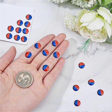 Pcs Hot And Cold Water Stickers Self Stick Hot And Cold Water Label Epoxy Resin Faucet