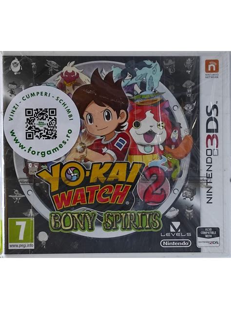 Joc Nintendo 3DS Yo Kai Watch 2 Bony Spirits Forgames