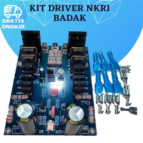 Jual Kit Driver Power Amplifier Nkri Badak Komponen Bagus Shopee