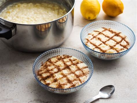 Arroz Doce Portuguese Rice Pudding Recipe