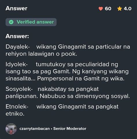 Halimbawa Ng Sosyolek Na Barayti Ng Wika Hot Sex Picture