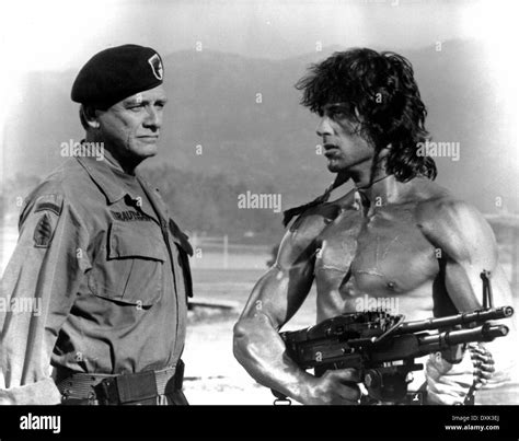 Rambo Ii Rambo First Blood Banque Dimages Noir Et Blanc Alamy