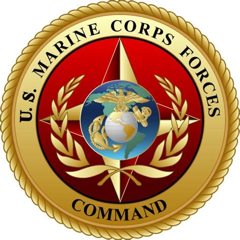 Seal Of The United States Marine Corps Forces Vector Image