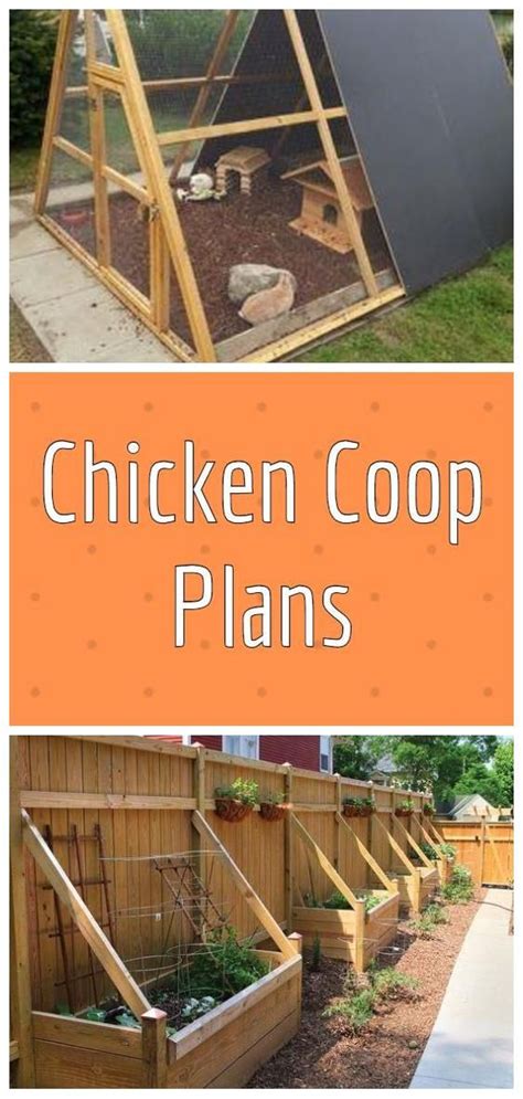 The Chicken Coop Plans Are Easy To Build And Can Be Used As A Planter