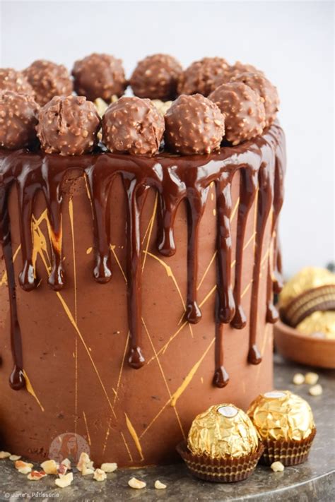 Ferrero Rocher Drip Cake Jane S Patisserie