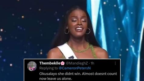 South Africans Reacts As Chidinma Adetshina Emerges First Runner Up At