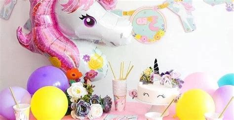 Ideas Cumpleaños Unicornio Como Hacer Una Decoración Para Fiesta Temática