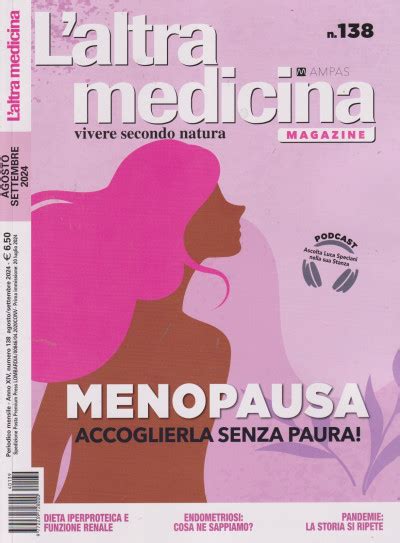 L Altra Medicina Magazine N 139 Mensile Agosto Settembre 2024