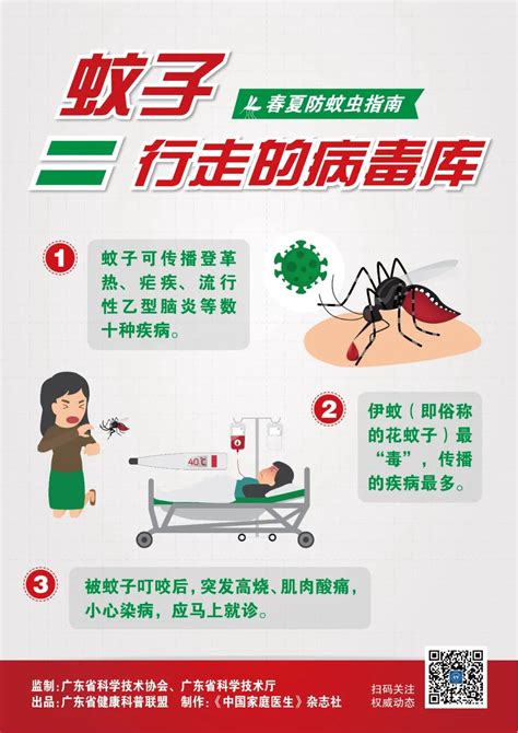 打蚊子，现在就要开始了！丨科学防控新冠肺炎 挂图 蚊虫