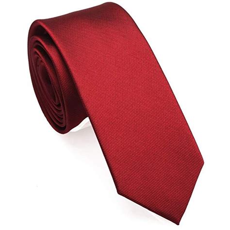 Skinny Solid Color Neckties 2 5slim Ties For Men 19 Colors 1 Or 5