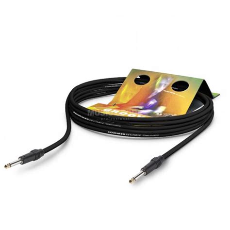 Sommer Cable TXTR 0600 SW SC TRICONE XXL Instrumentenkabel 6 M MUSIC