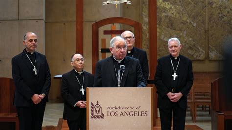 4 Priests Introduced As Bishop Elects For LA Archdiocese