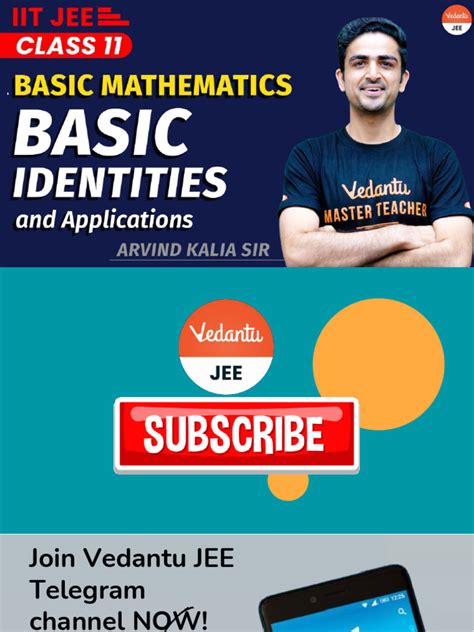 Basic Mathematics Basic Identities And Its Applications 11th Class Pdf