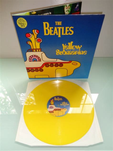 Popsike Beatles Yellow Submarine Songtrack Rare St Uk Yellow