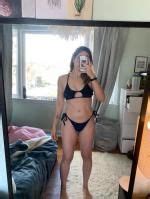 ZAFUL Ribbed Velvet Cutout String Bikini Swimwear In RED WINE ZAFUL 2024