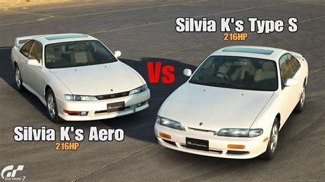 Gran Turismo 7 Nissan Silvia K S Aero Vs Silvia K S Type S Tsukuba