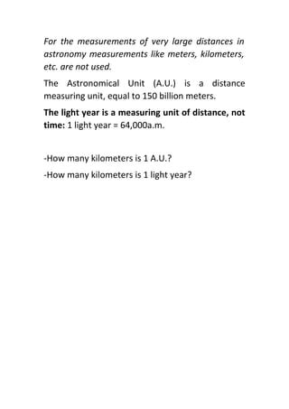 Scale of solar system | PDF