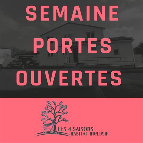 Semaine Portes Ouvertes Les Saisons