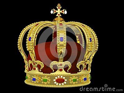 Royal Crown With Jewels Stock Photo | CartoonDealer.com #33042516