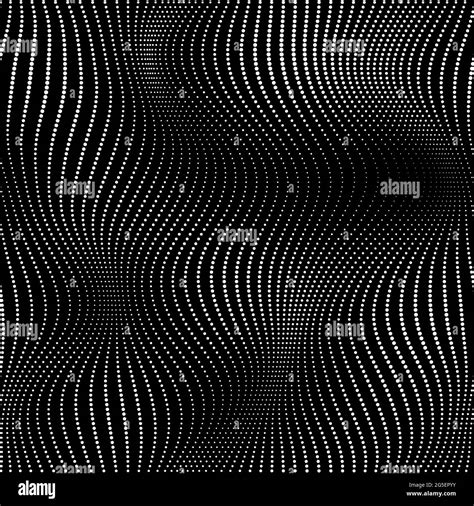 Matriz Ondulada Sin Costuras De Patr N De Puntos Para Impresi N O