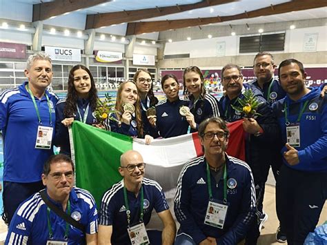 Il Nuoto Arricchisce Il Medagliere Argento Nei Sl E Storico Bronzo