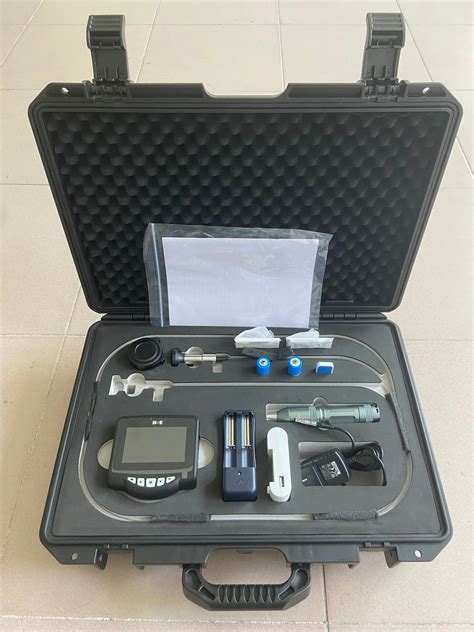 Fiberscope Inspection Camera,850mm Tube Length,4.3'' Display,Direct ...