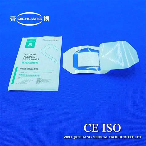 FDA And CE Disposable Medical Adhesive Bandage Waterproof PU Surgical