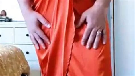 Sexy Red Satin Dress And Black Lingerie Nude Pics Xhamster