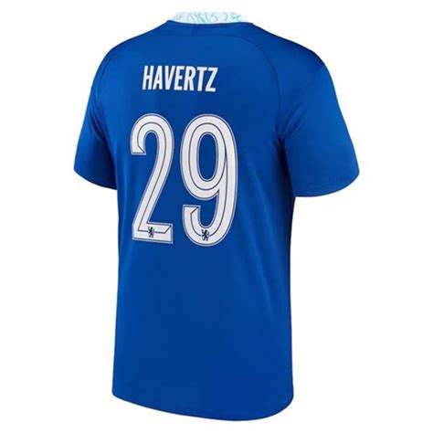 Maillots Football Chelsea Kai Havertz 29 Third 2022 23 Haute Qualite