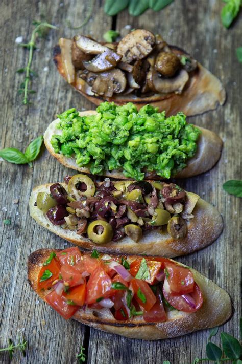 Classic Tomato And Basil Bruschetta Rezept In 2020 Vegetarische