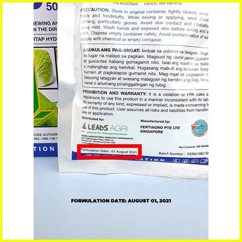 Cartap ES 50 SP Systemic Insecticide 100g Sold Per Sachet Shopee