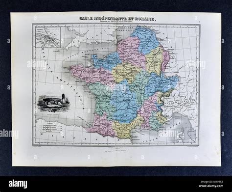 Geography Map Of France Hi Res Stock Photography And Images Alamy