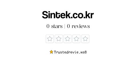 Sintek.co.kr Review: Legit or Scam? [2024 New Reviews]