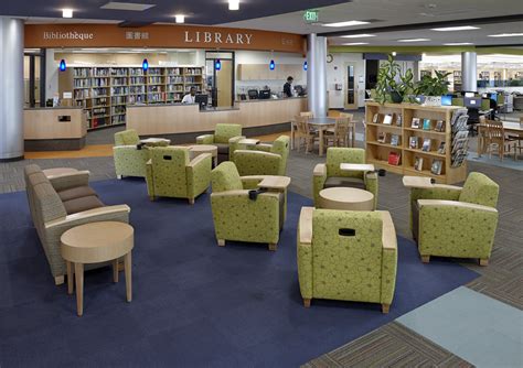 Madison College Truax Campus Wi Demco Interiors Library Seating