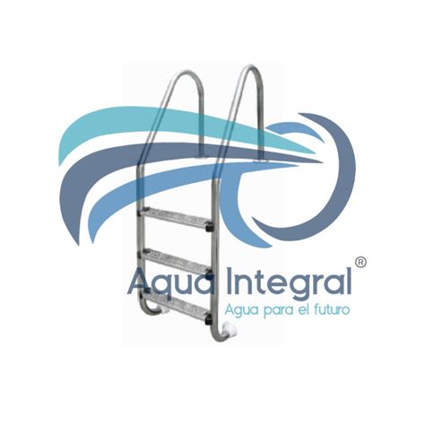 Escalera Para Piscina Emaux Pasos En Acero Inoxidable Aquaintegral