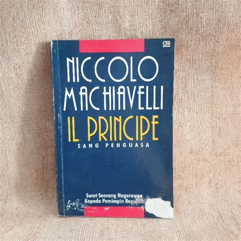 Jual Buku Sang Penguasa Niccolo Machiavelli Original Shopee Indonesia