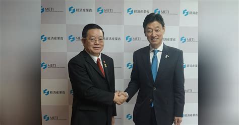 Asean Secretary General Meets Japanese Minister Of Economy Trade And