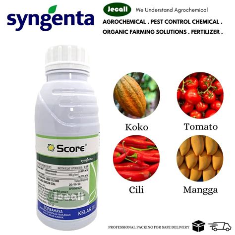 Syngenta Score 500ml Difenoconazole 23 58 Racun Kulat