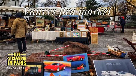 🇫🇷 Vanves Flea Market” Live Streaming In Paris Edit Version 2401