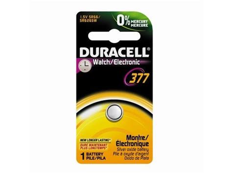 DURACELL D377BPK Button Cell Battery 377 Silver Oxide Newegg