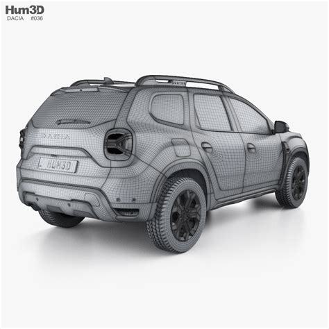 Dacia Duster Extreme 2023 3D model - Vehicles on 3DModels