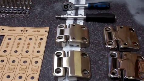 Land Rover Defender Door Hinge Upgrade To Stainless Steel Hinges Youtube