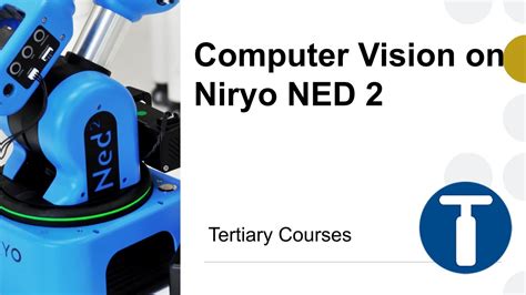 Computer Vision On Niryo Ned Youtube