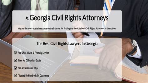 Best Civil Rights Attorney In Georgia Youtube