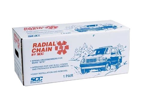 SCC TC2111MM Traction Chain For Trucks Set Of 2