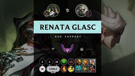 Renata Glasc Support Vs Camille Kr Master Patch Youtube