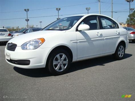 2009 Nordic White Hyundai Accent GLS 4 Door 28059534 Photo 2